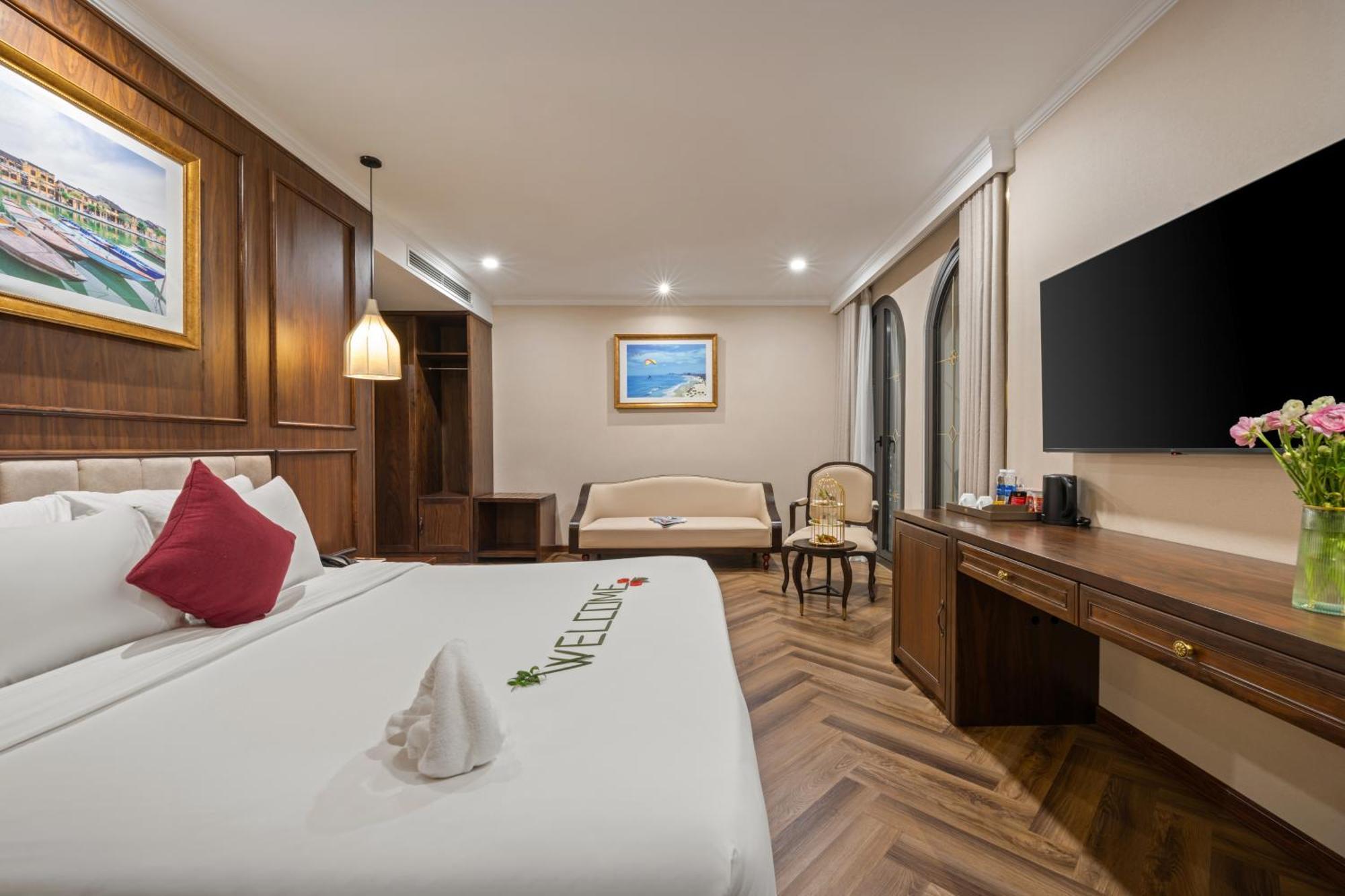 Golden Lotus Luxury Hotel Danang - Complimentary Daily Afternoon Tea المظهر الخارجي الصورة