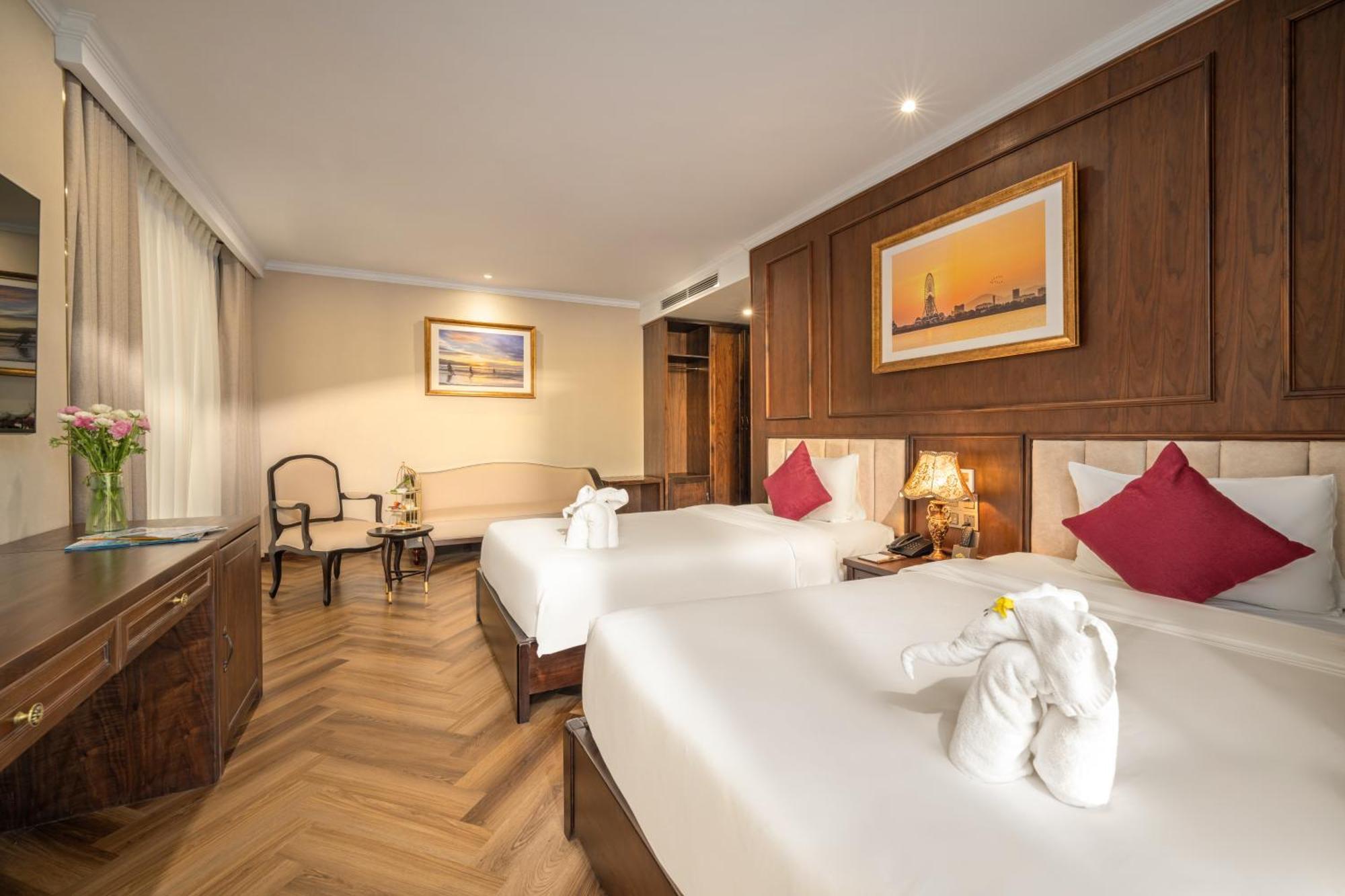 Golden Lotus Luxury Hotel Danang - Complimentary Daily Afternoon Tea المظهر الخارجي الصورة