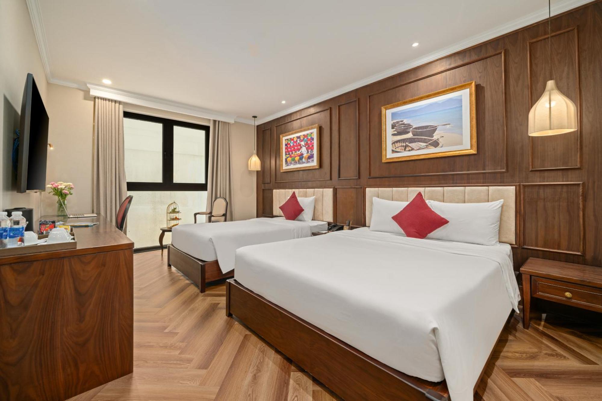 Golden Lotus Luxury Hotel Danang - Complimentary Daily Afternoon Tea المظهر الخارجي الصورة