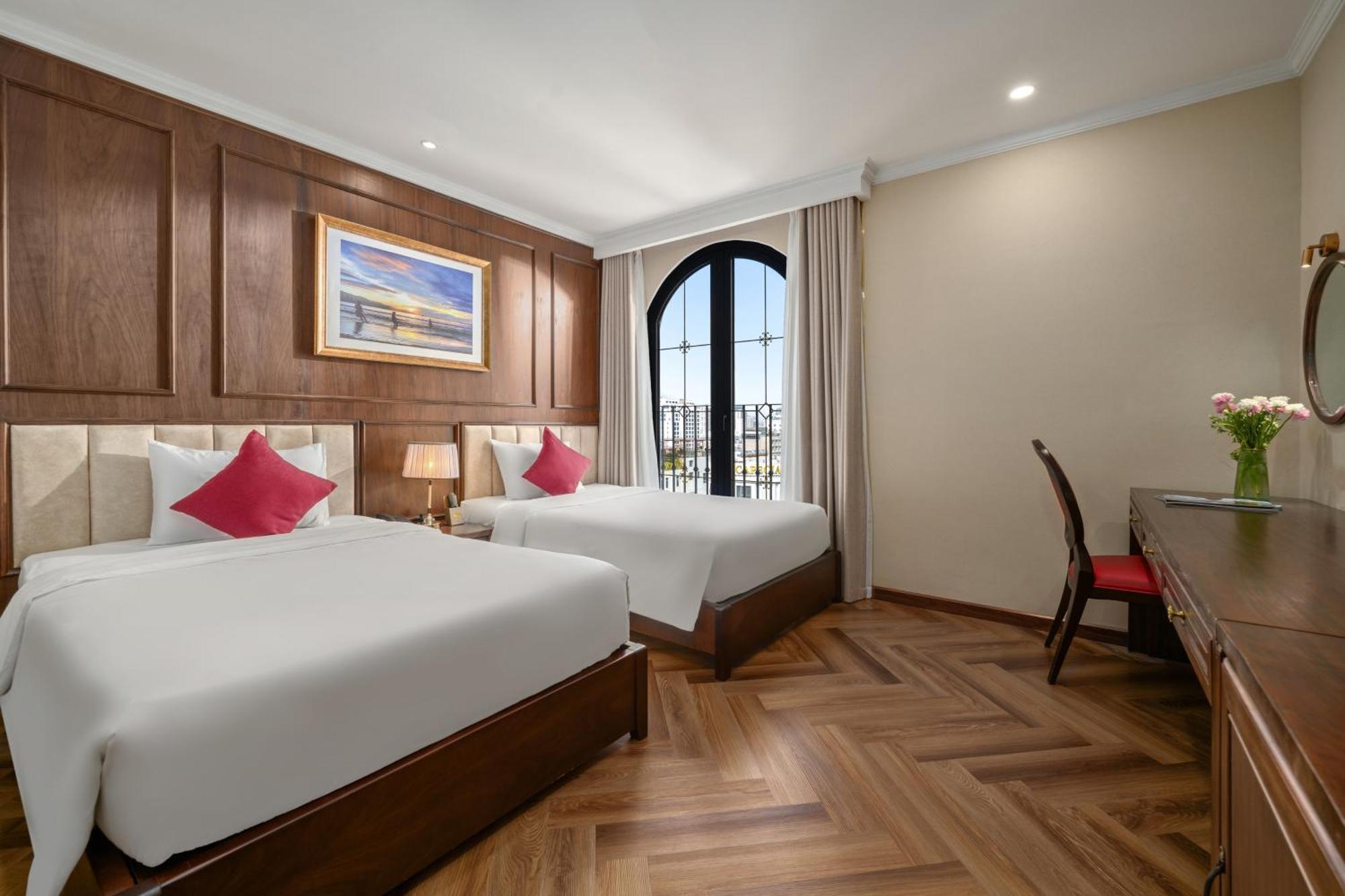 Golden Lotus Luxury Hotel Danang - Complimentary Daily Afternoon Tea المظهر الخارجي الصورة
