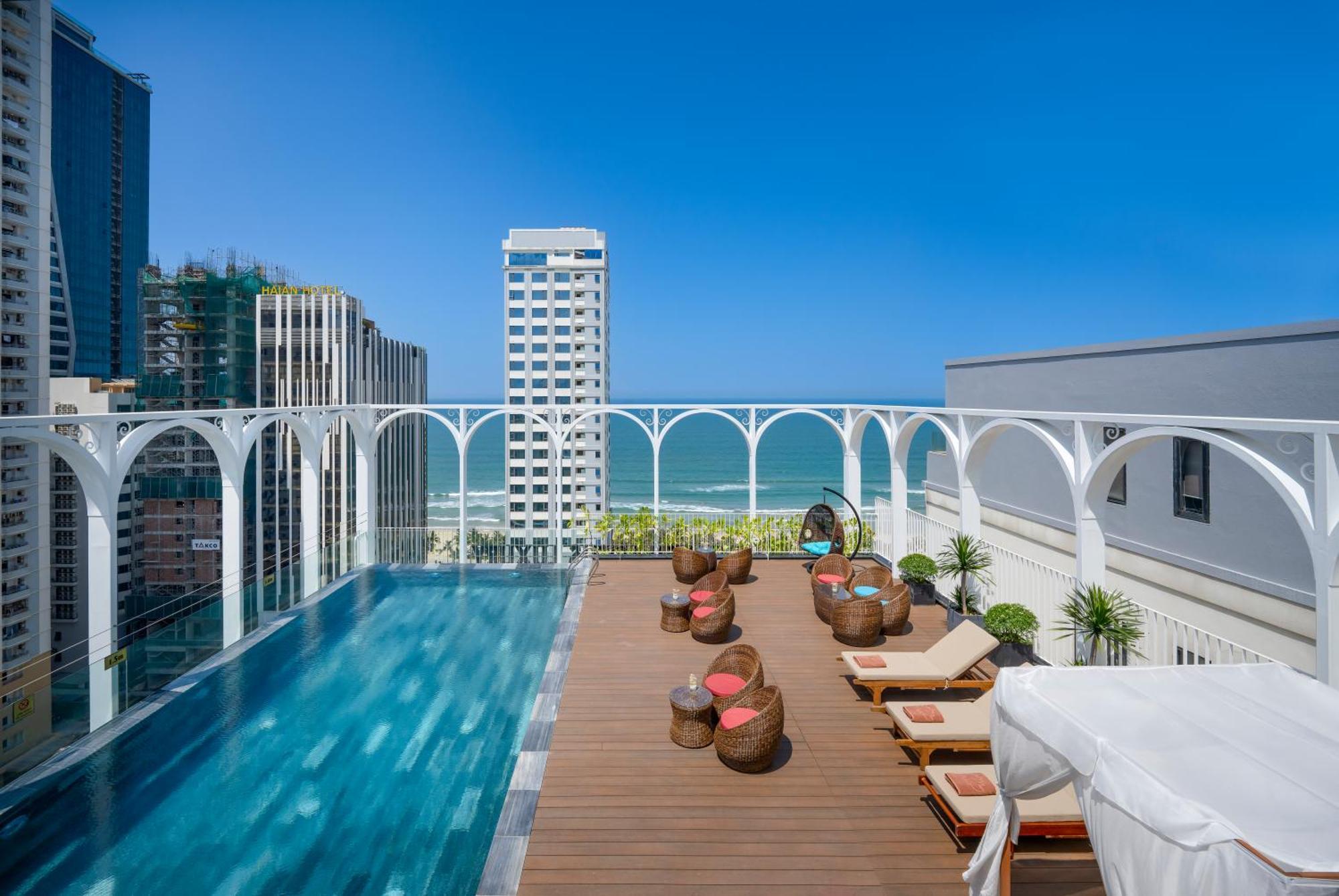 Golden Lotus Luxury Hotel Danang - Complimentary Daily Afternoon Tea المظهر الخارجي الصورة