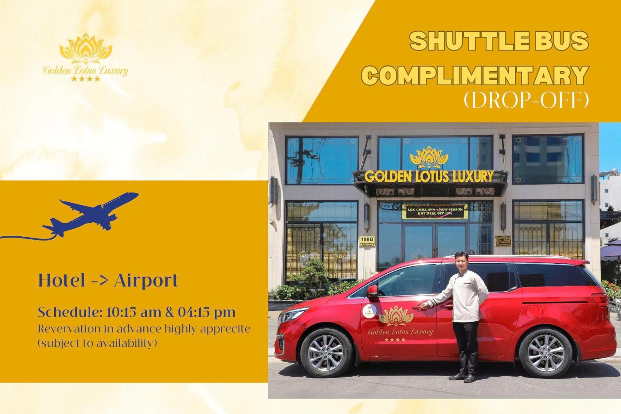 Golden Lotus Luxury Hotel Danang - Complimentary Daily Afternoon Tea المظهر الخارجي الصورة