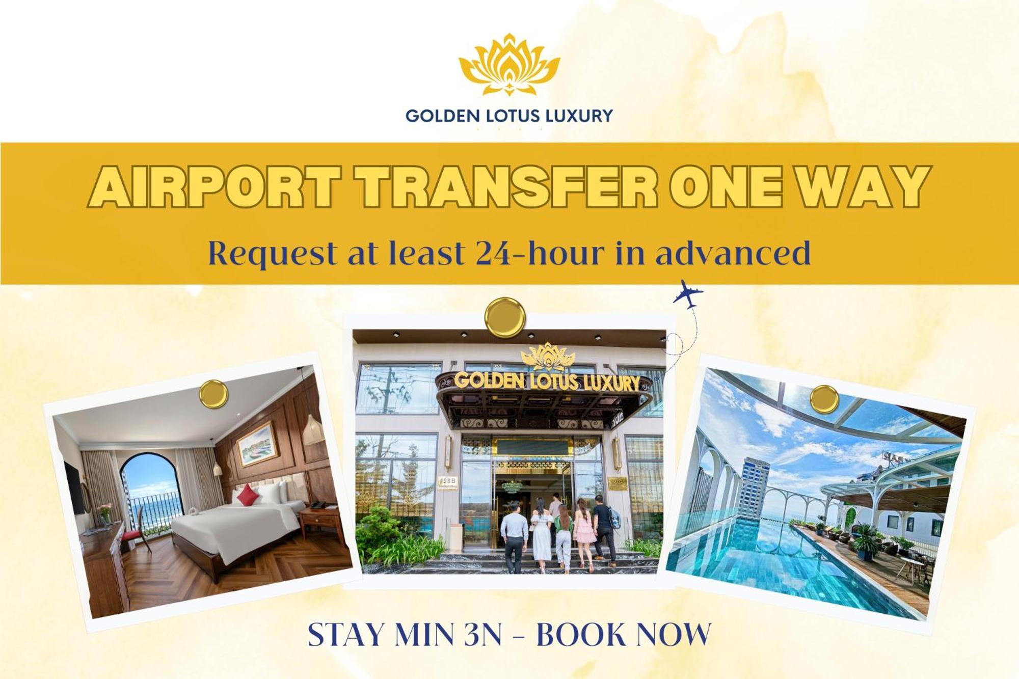 Golden Lotus Luxury Hotel Danang - Complimentary Daily Afternoon Tea المظهر الخارجي الصورة